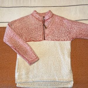 3/4 Zip Sherpa Sweater